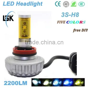 Waterproof IP65 SINGLE BEAM 25W 12V-24V 3S Led Headlight Types for ALL Auto /Motorcycle thumbnail-1