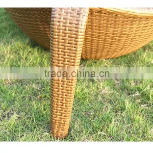 New Style Lounge Seat Outdoor Pool Beach Rattan Modern Leaf Lounge Chair thumbnail-6