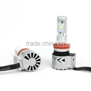 Newest !!! Lanseko Factory Direct G8 6000lm Car H11 Led Headlight Kits 40w Double Heat Dissipation System thumbnail-2