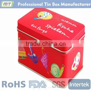 Rectangular Biscuit Tin for Sale , Biscuit Tin thumbnail-1