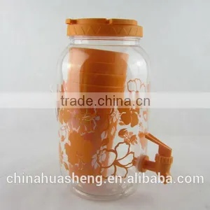 Wholesale Plastic Cold Water Dispenser PET Beverage Dispenser 3.8L thumbnail-3
