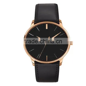 Luxury Women Men 3atm Quartz Stainless Steel Back Watch thumbnail-3