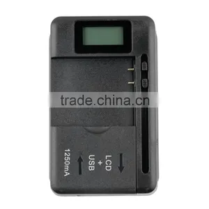 Mobile Universal Battery Charger LCD Indicator Screen For Cell Phones USB-Port thumbnail-6
