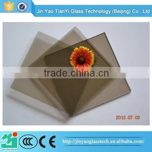 Hot New Unique Design Smooth Surface Tinted Float Glass thumbnail-1