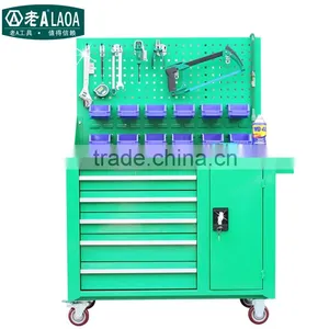 LAOA Heavy Duty Tool Trolley With Support Plate 5drawers Tool Trolley thumbnail-1