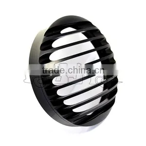 BJ-HGC-001 for Harley Sportster XL 883 1200 Aluminum 5 3/4" Motorcycle Headlight Grill Cover thumbnail-2