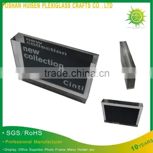 Acrylic Logo Block Stand thumbnail-5