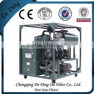 No Damaging Oil Substances Transformer Oil Regeneration Machine thumbnail-1