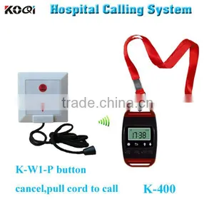 Nurse Call System for Hospital Patient Pull Button and Nurse Call Watch Pager thumbnail-1
