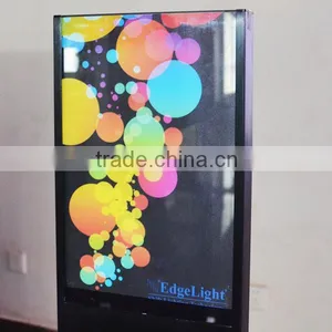 EdgeLight AF90 Double Sided Pillar LED Lighting Box City Pillar Decoration Advertising Lamp Post Light Case thumbnail-5