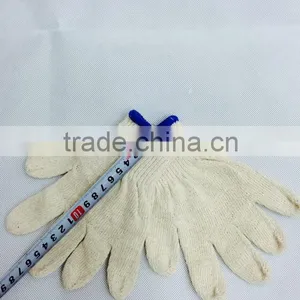 Weight High Quality 10G Bleached White Safety Working Short Fingers Gloves thumbnail-1