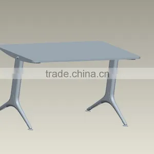 Aluminum Y Shape Office Table Leg/ Office Table Design Photos Specifications 2 Person Computer Desk thumbnail-2