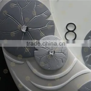 Creative Newest House Decoration Removable Plastic Wall Clock/ thumbnail-4