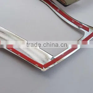 ABS Chrome Auto Accessories Front Light Lamp Cover For Renault Kwid 2015 thumbnail-2