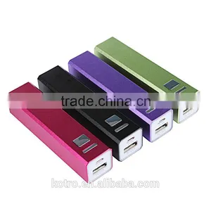 Christmas Gift Powerbank Portable 2000mAh 2200mAh 2600mAh Cellphone Charger Mini Portable Mobile Charger thumbnail-3