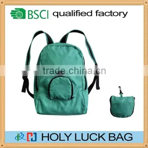 New Fashion Foldable Backpack Customized Double Shoulder Bags HL-PB169 thumbnail-5