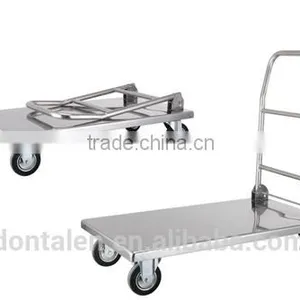 Update International 300 lb Capacity Four Wheel Folding Hand Truck Trolley thumbnail-2