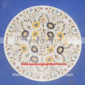 Gorgeous Marble Inlay Plate thumbnail-1