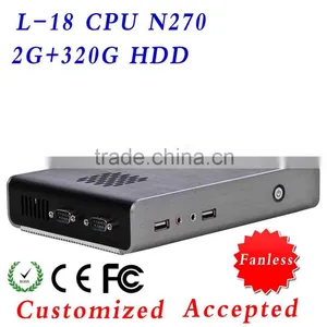 L-18 Fanless Mini pc ,wireless Thin Client ,mini pc VGA ,pc Games Windows 7 Download ,High Efficiency !! thumbnail-1