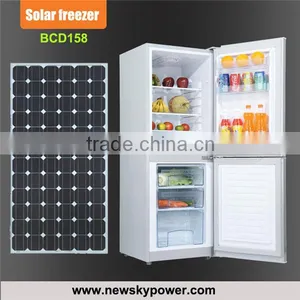 2015 High Quality Solar Powered Portable Refrigerator Refrigerator Price Battery Powered Mini Fridge thumbnail-1