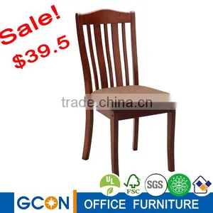 Antique Study Wood Chair/ Student Chair thumbnail-1