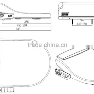 Easy Operated Automatic Toilet Seat for Elderly thumbnail-2