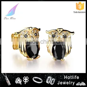 CZ Jewellery Style China Supplier Hot Sale Brass Earrings thumbnail-1