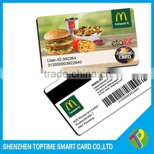 Plastic Barcode Card Print thumbnail-1