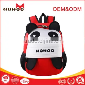 Waterproof Cute Kids 3D Cartoon Backpack Panda Style thumbnail-1