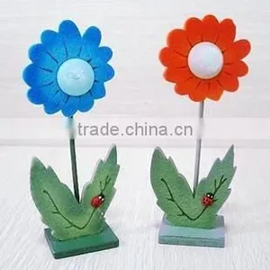 Felt Themed Flower W/pot thumbnail-1