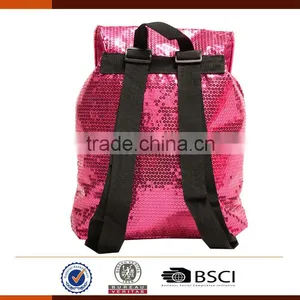 Fashion Sequin School Backpack Bag for Girls thumbnail-5