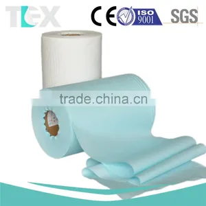 [TEXCLEAN] 55% Woodpulp 45% Polyester Spunlace Nonwoven Fabric thumbnail-2