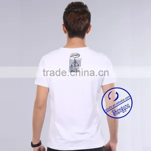 Custom 2015 New Design Mens White Printed t Shirt Design Wholesale China thumbnail-3