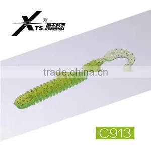 50mm 0.78g,75mm 2.2g Artificial Worm Maggot Lures Wholesale thumbnail-1