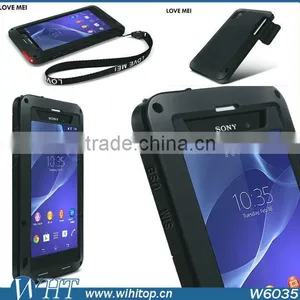 Shockproof Waterproof Case for Sony Xperia Z2 Aluminum Case Metal Powerful Case With Gorilla Glass thumbnail-5