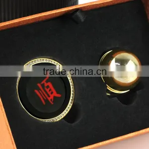 China Factory Directly Sale Gold Plating Car Mobile Phone Holder thumbnail-5