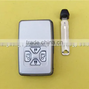 Excellent Quality Flip Key Smart for Toyota 4 Button Smart Key Remote Cover Shell Blank Case thumbnail-2