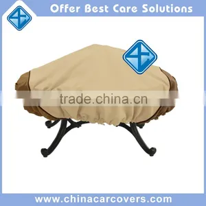 Full Size Non-Stick High Top Round Fire Pit Cover thumbnail-1
