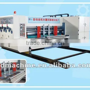 [RD-B1200-3000-4] Automatic 4 Color High Speed Corrugated Cardboard Printer Slotter Machine thumbnail-2