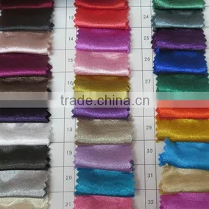 Bright Colorful Stretch Satin Fabric for Bridal Garments thumbnail-1