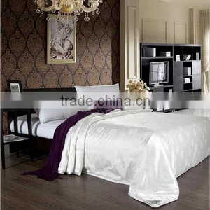 High Quality Handmade Chinese 100% Silk Bedding Quilt thumbnail-1