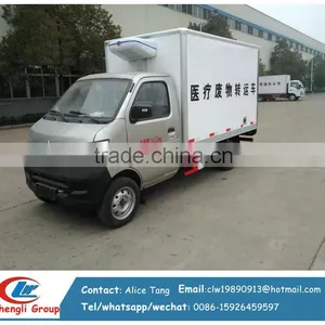 Chang'an Small Refrigerator Box Truck 1000Kg Cold Truck thumbnail-1