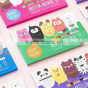 Lovely Fat Animal Bookmark Post Message Note Posted the Memo Note PN6395 thumbnail-1