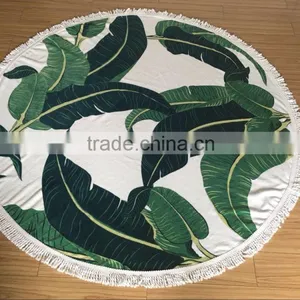 Made in Turkey 150 cm Round Beach Towel With Tassels From Factory, Australian the Beach People Roundie thumbnail-1