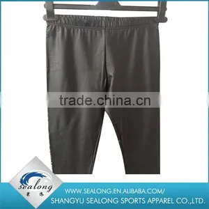 High Quality Leather Women Clothing Slimming Spandex Outer Pants Leggings thumbnail-2
