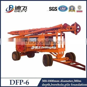 New Design Percussion Drilling Rig Good Use for Foundation Holes Drilling thumbnail-2