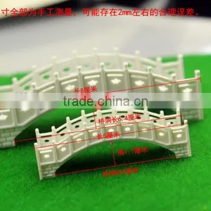 Hand Building Sand Table Background Material Landscape Design Arch Bridge Model thumbnail-4