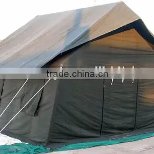 Army Command Post Tent , Military Post Tent , Khaki Tents , Small Military Tent , Army Canvas Tent , thumbnail-1