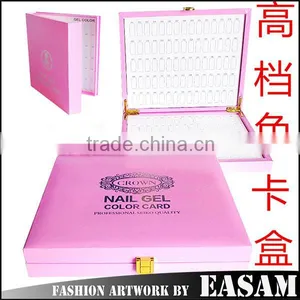 150 Colors CROWN Nail Gel Color Card,gel Polish Color Display Book thumbnail-1