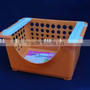 Plastic Storage Basket, Storage Basket thumbnail-1